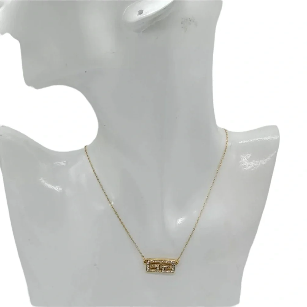 Givenchy Rhinestone Necklace - Picture 1 of 5